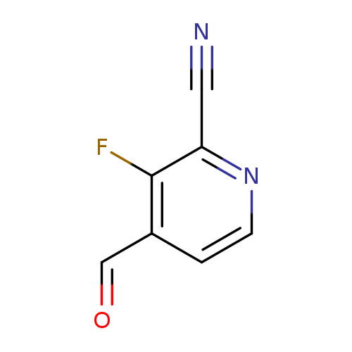 3-fluoro-4-formylpyridine-2-carbonitrile