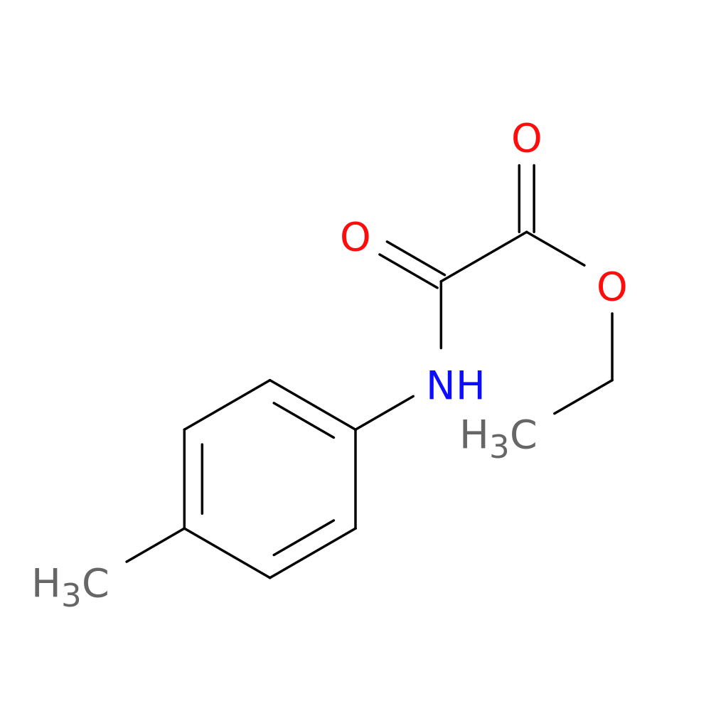 Ethyl [(4-methylphenyl)amino](oxo)acetate