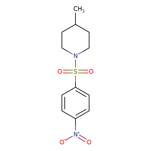 4-methyl-1-(4-nitrobenzenesulfonyl)piperidine