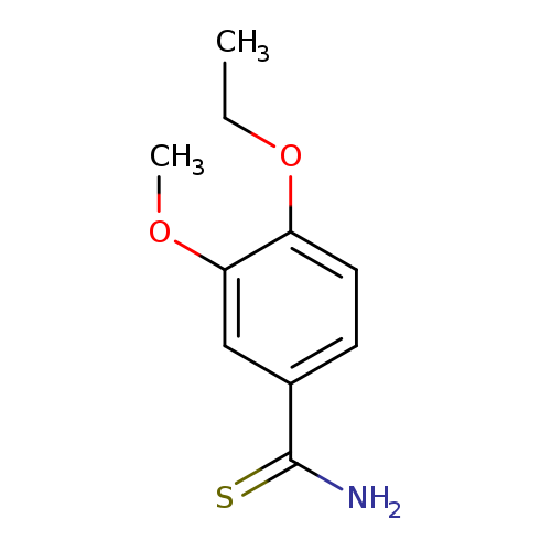 4-ethoxy-3-methoxybenzene-1-carbothioamide