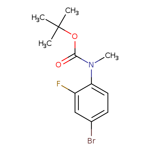 tert-butyl N-(4-bromo-2-fluorophenyl)-N-methylcarbamate