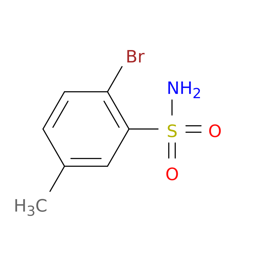 2-Bromo-5-methylbenzenesulfonamide