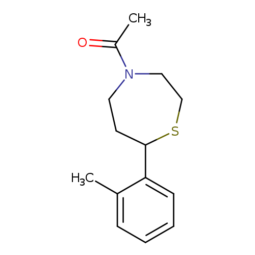 1-[7-(2-methylphenyl)-1,4-thiazepan-4-yl]ethan-1-one