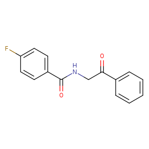 Benzamide, 4-fluoro-N-(2-oxo-2-phenylethyl)-