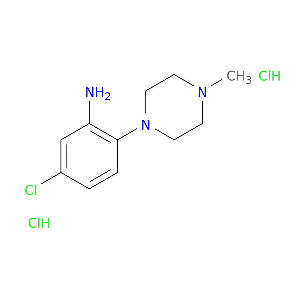 5-chloro-2-(4-methylpiperazin-1-yl)aniline dihydrochloride