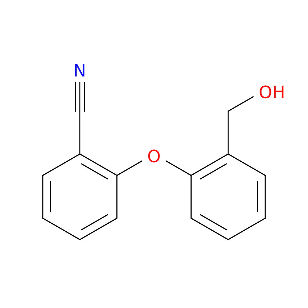 2-(2-(Hydroxymethyl)phenoxy)benzonitrile