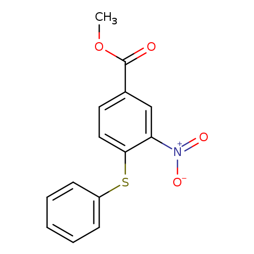 Methyl 3-nitro-4-(phenylthio)benzoate