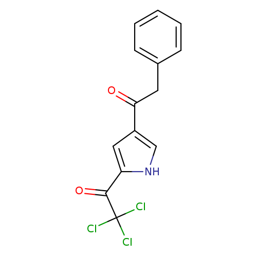 2,2,2-Trichloro-1-(4-(2-phenylacetyl)-1H-pyrrol-2-yl)ethanone