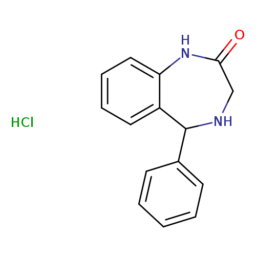 (R,S)-1,3,4,5-Tetrahydro-5-phenyl-2h-1,4-benzodiazepin-2-one, HCl