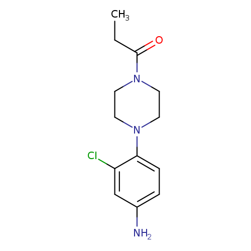 [3-Chloro-4-(4-propionylpiperazin-1-yl)phenyl]amine