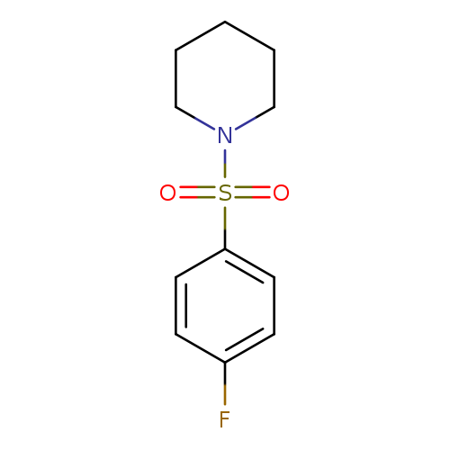 1-(4-Fluorophenylsulfonyl)piperidine