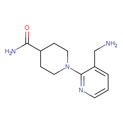 1-[3-(aminomethyl)pyridin-2-yl]piperidine-4-carboxamide