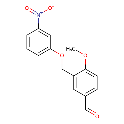 4-Methoxy-3-((3-nitrophenoxy)methyl)benzaldehyde