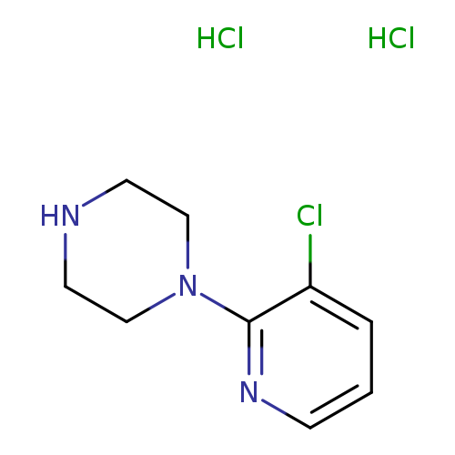 1-(3-chloro-2-pyridinyl)piperazine dihydrochloride