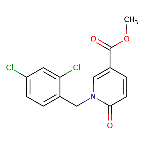 methyl 1-[(2,4-dichlorophenyl)methyl]-6-oxo-1,6-dihydropyridine-3-carboxylate