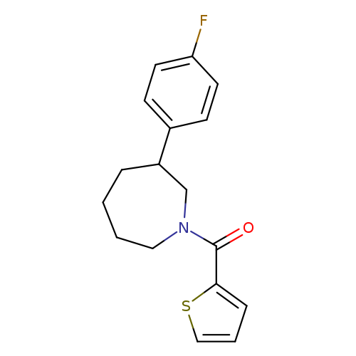 3-(4-fluorophenyl)-1-(thiophene-2-carbonyl)azepane