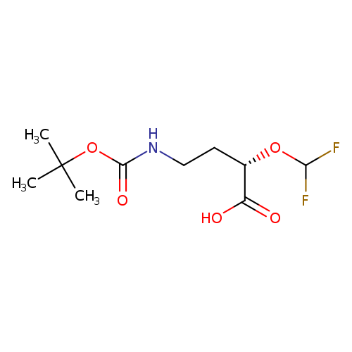 (S)-4-((tert-Butoxycarbonyl)amino)-2-(difluoromethoxy)butanoic acid