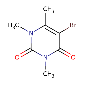 2,4(1H,3H)-Pyrimidinedione, 5-bromo-1,3,6-trimethyl-