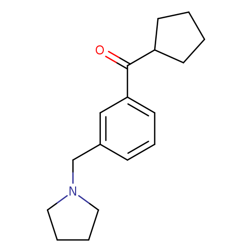 Cyclopentyl 3-(pyrrolidinomethyl)phenyl ketone