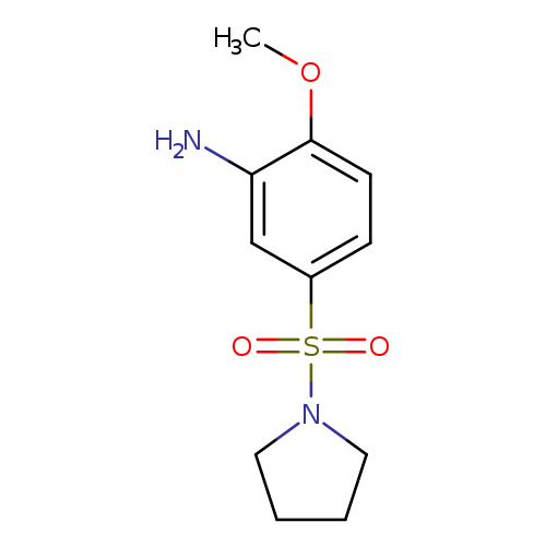 2-Methoxy-5-(pyrrolidin-1-ylsulfonyl)aniline