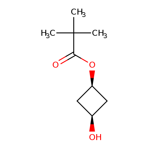 (1s,3s)-3-hydroxycyclobutyl 2,2-dimethylpropanoate, cis