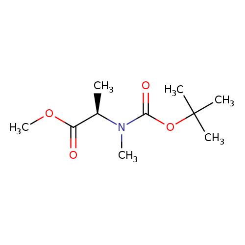 methyl (2R)-2-{[(tert-butoxy)carbonyl](methyl)amino}propanoate