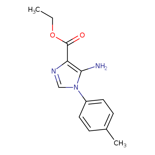 ethyl 5-amino-1-(4-methylphenyl)-1H-imidazole-4-carboxylate