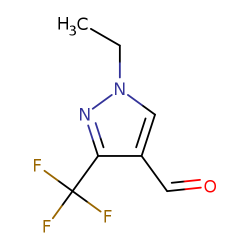 1-Ethyl-3-(trifluoromethyl)pyrazole-4-carbaldehyde