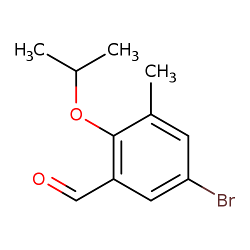 5-Bromo-3-methyl-2-(propan-2-yloxy)benzaldehyde