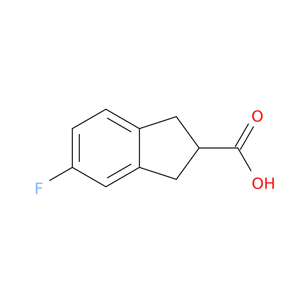 5-Fluoro-2,3-Dihydro-1H-Indene-2-Carboxylic Acid