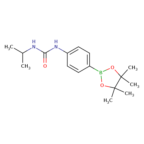1-Isopropyl-3-(4-(4,4,5,5-tetramethyl-1,3,2-dioxaborolan-2-yl)phenyl)urea