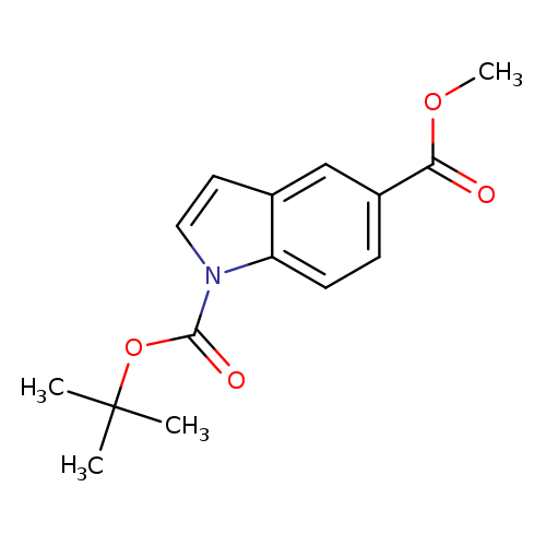 Methyl 1-BOC-indole-5-carboxylate