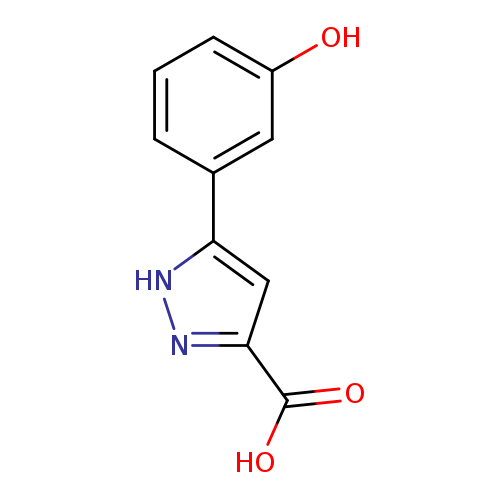 5-(3-Hydroxyphenyl)-1H-pyrazole-3-carboxylic acid
