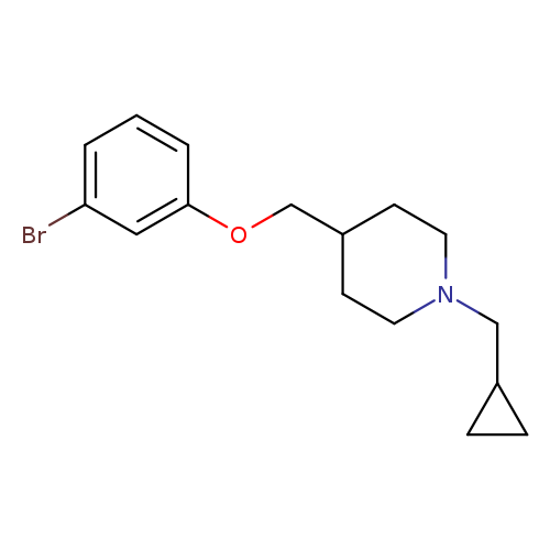 4-(3-Bromo-phenoxymethyl)-1-cyclopropylmethyl-piperidine