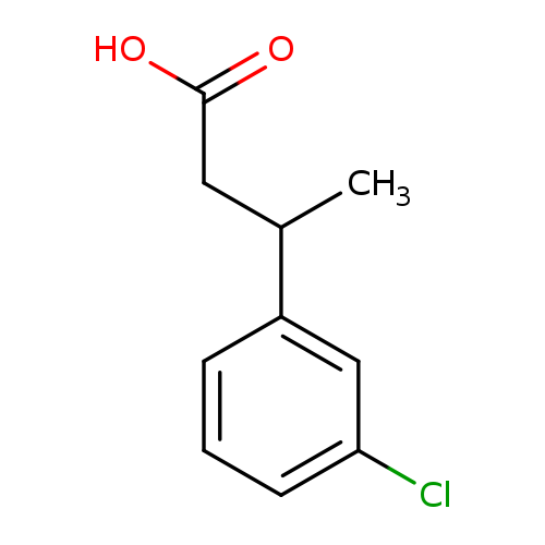 3-(3-chlorophenyl)butanoic acid
