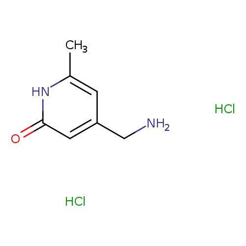 4-(aminomethyl)-6-methyl-1,2-dihydropyridin-2-one dihydrochloride