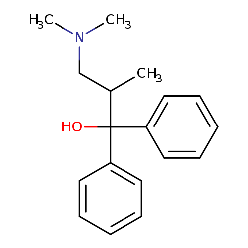 Benzenemethanol, a-[2-(dimethylamino)-1-methylethyl]-a-phenyl-