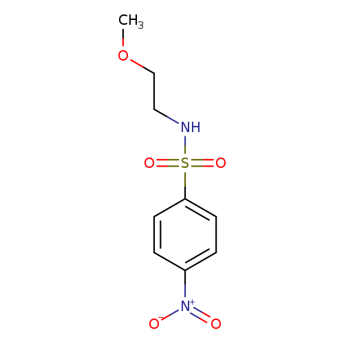 N-(2-methoxyethyl)-4-nitrobenzenesulfonamide