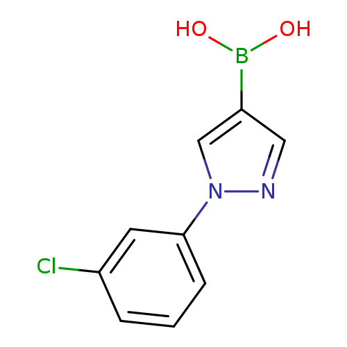 1-(3-Chlorophenyl)-1H-pyrazol-4-ylboronic acid