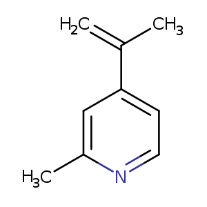 Pyridine, 2-methyl-4-(1-methylethenyl)-