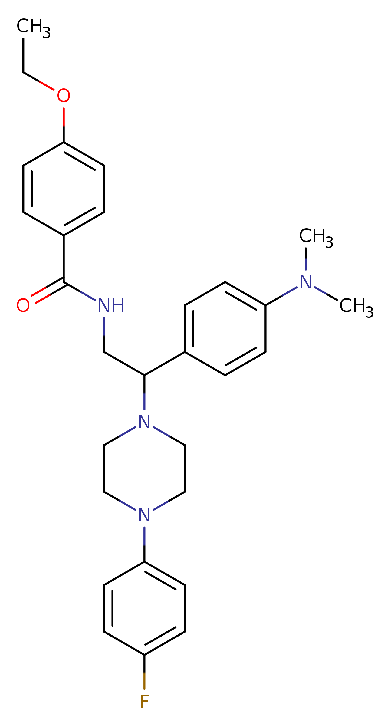 N-{2-[4-(dimethylamino)phenyl]-2-[4-(4-fluorophenyl)piperazin-1-yl]ethyl}-4-ethoxybenzamide