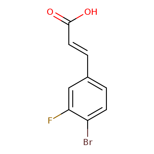 3-(4-Bromo-3-fluorophenyl)acrylic acid
