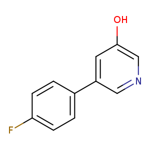 3-Hydroxy-5-(4-fluorophenyl)pyridine