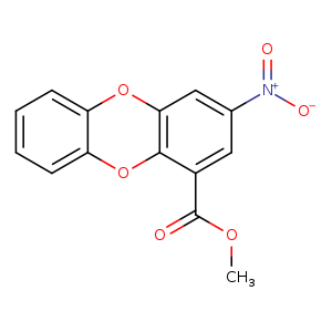 Methyl 3-nitrooxanthrene-1-carboxylate