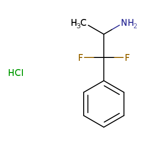 1,1-difluoro-1-phenylpropan-2-amine hydrochloride