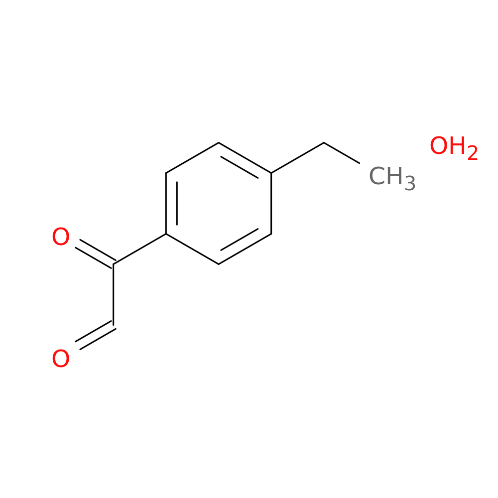 2-(4-Ethylphenyl)-2-oxoacetaldehyde hydrate