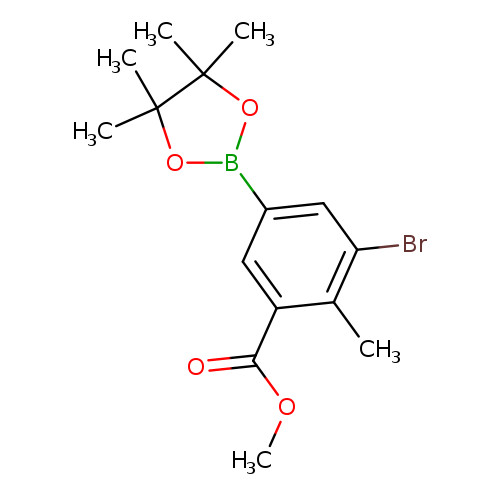 3-Bromo-5-methoxycarbonyl-4-methylphenylboronic acid, pinacol ester
