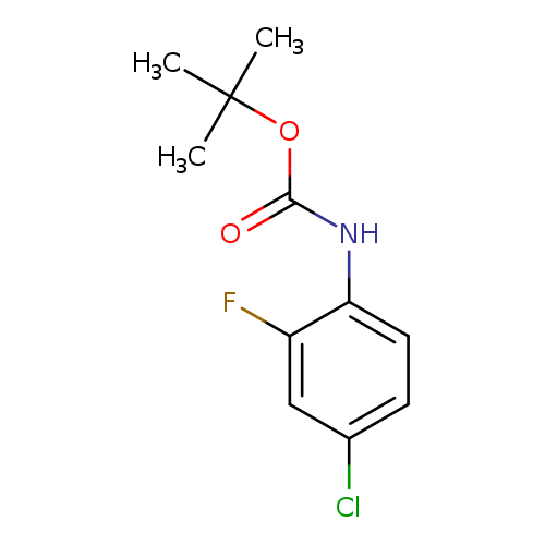 tert-butyl N-(4-chloro-2-fluorophenyl)carbamate