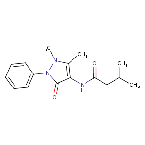 N-(1,5-dimethyl-3-oxo-2-phenyl-2,3-dihydro-1H-pyrazol-4-yl)-3-methylbutanamide