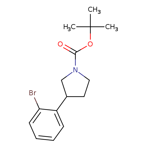 tert-Butyl3-(2-bromophenyl)pyrrolidine-1-carboxylate